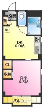 元住吉駅 徒歩6分 3階の物件間取画像